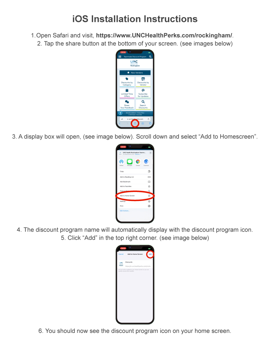 iOS Installation Instructions