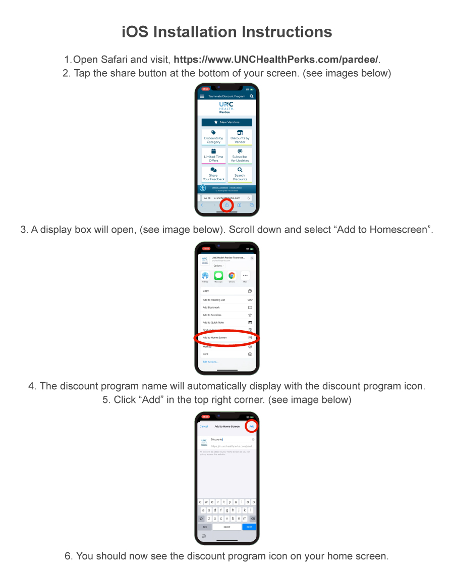 iOS Installation Instructions