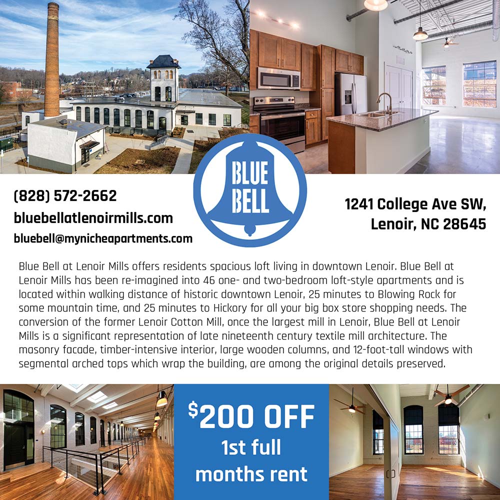 Offer for Blue Bell at Lenoir Mills