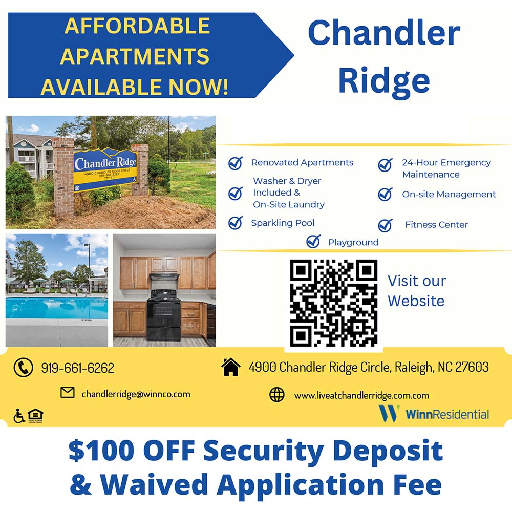 Offer for Chandler Ridge