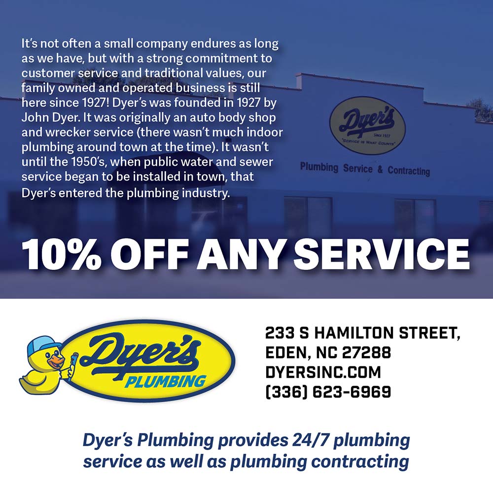 Offer for Dyer's Plumbing