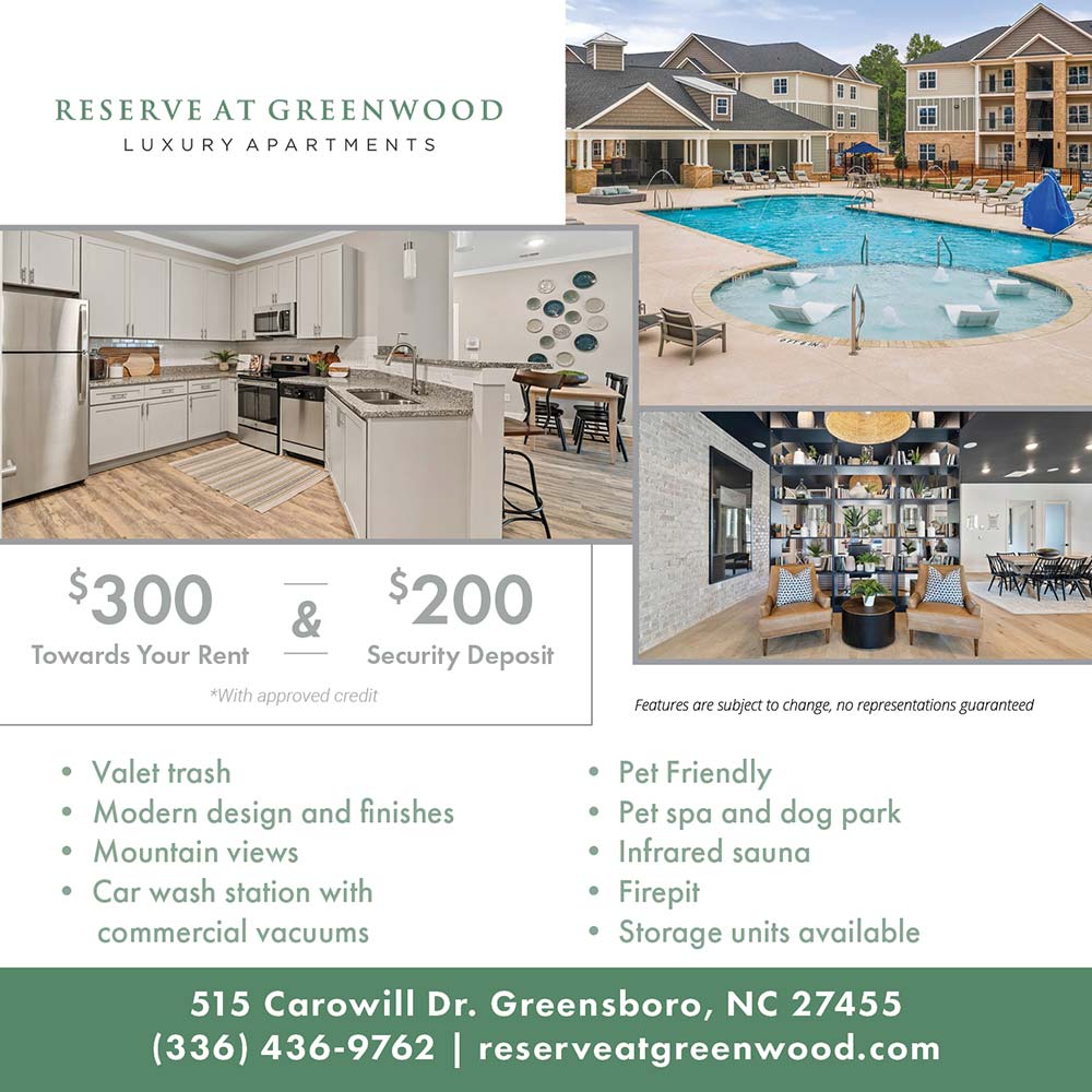 Offer for Reserve at Greenwood